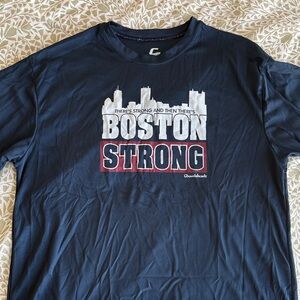 Navy Boston Strong Men's T-Shirt